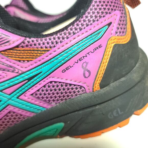ASICS Gel-Venture 8 TRAIL RUNNING Shoes in GRAPE Women’s SZ 8.5 GREAT CONDITION - Picture 7 of 16